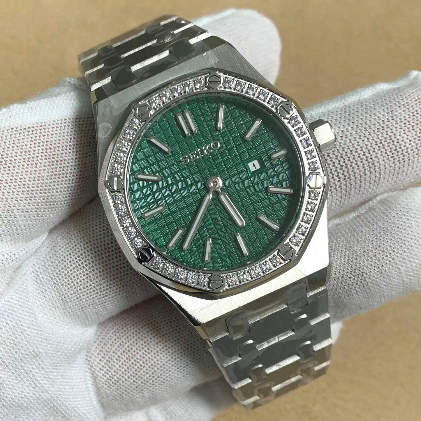 SEIKOAK DIAMOND GREEN LADIES
