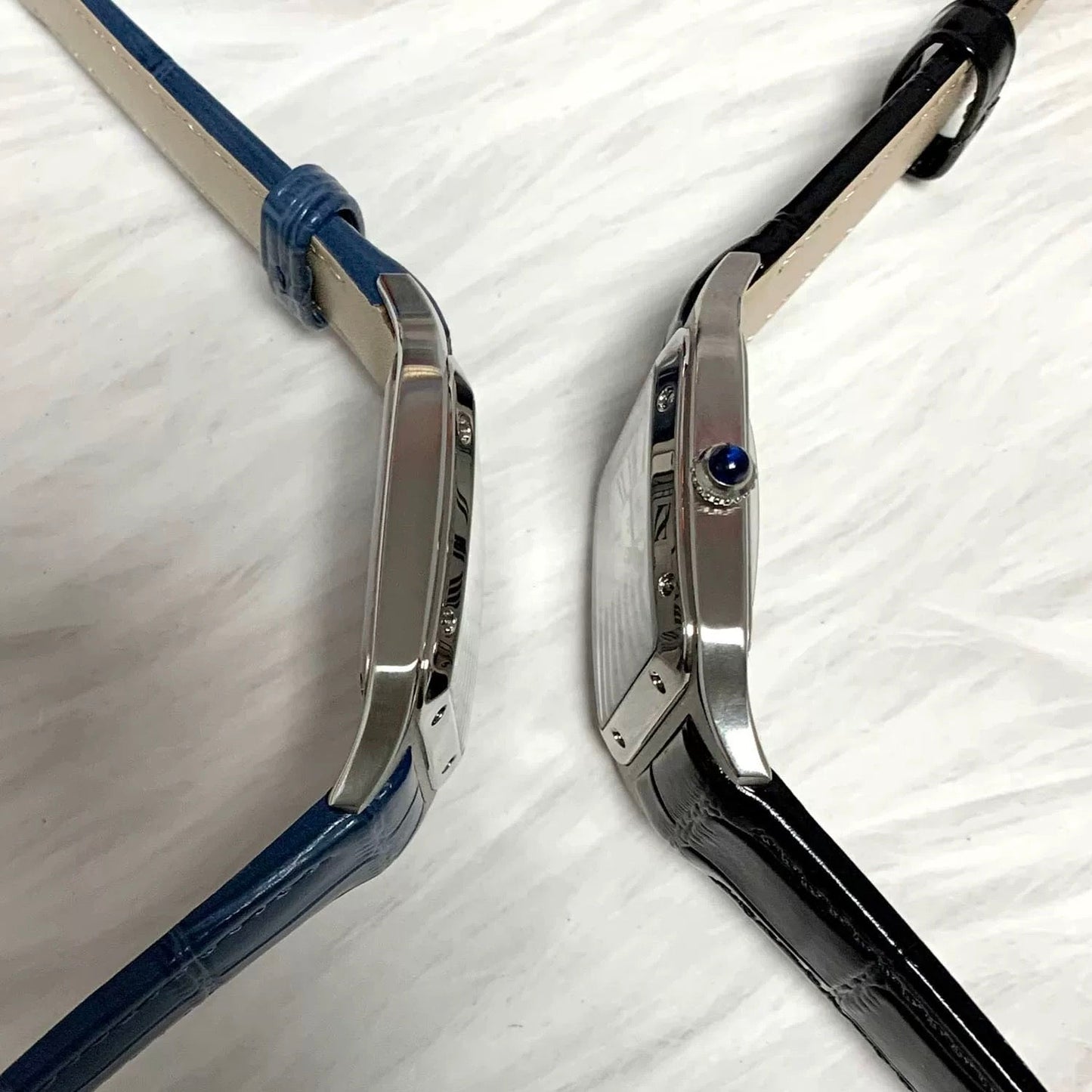 SEIKOSANTOS CLASSIC BLUE STRAP LADIES MOD